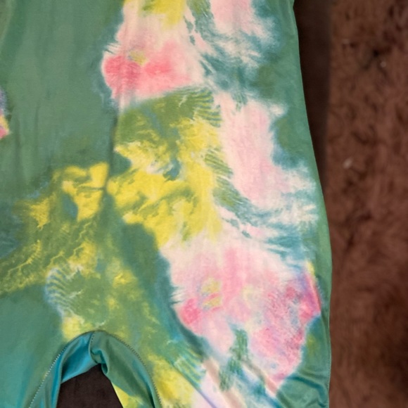 Multicolor tie dye romper - Picture 2 of 3